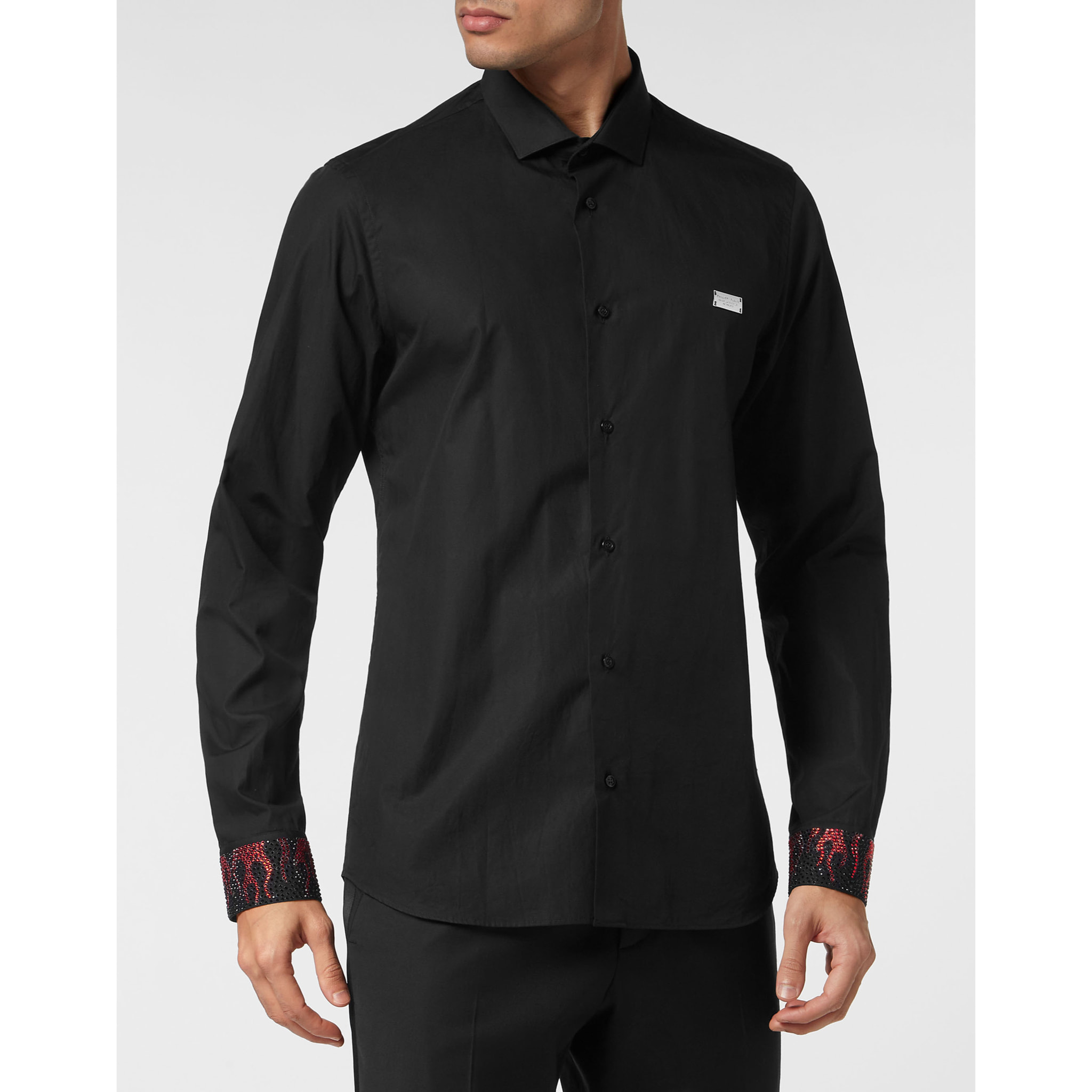 PHILIPP PLEIN Shirt Slim Fit FLAME