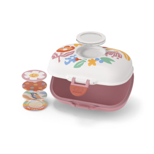 Boîte à goûter enfant Gram 600ml Rose Papercut