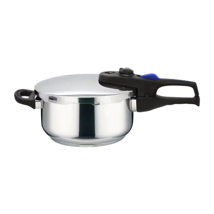 Autocuiseur vapeur en acier inoxydable 18/10 22 cm 4 litres Elo Praktika
