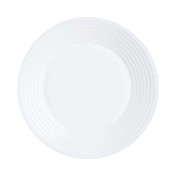 Assiette creuse   Harena - Luminarc - en verre opale extra résistant