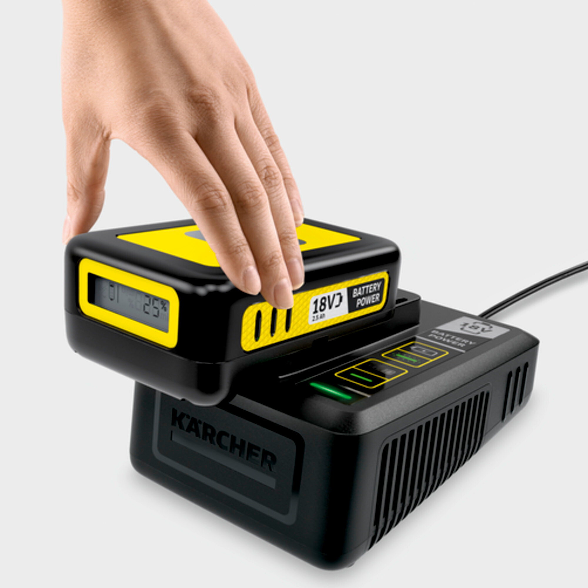 Karcher Set Battery Power 18V /2.5 Ah + chargeur rapide