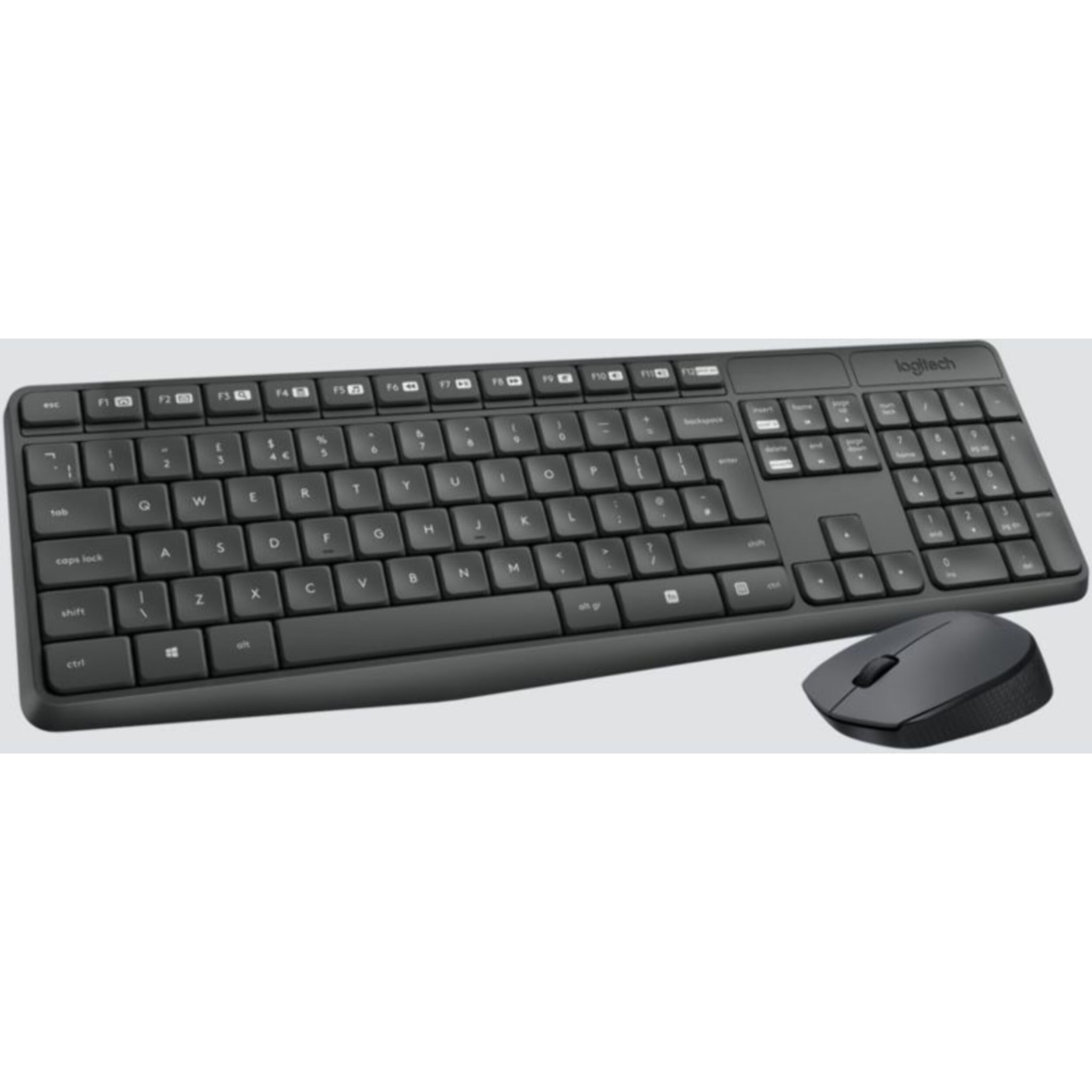 Clavier + Souris LOGITECH MK235 sans fil silencieux