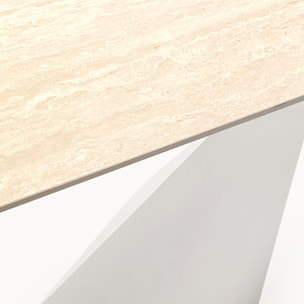 Table Gloria Travertino 200x100cm Kare Design