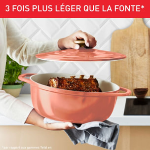 Cocotte TEFAL AIR SOFT LIGHT 30X23cm Terra cotta