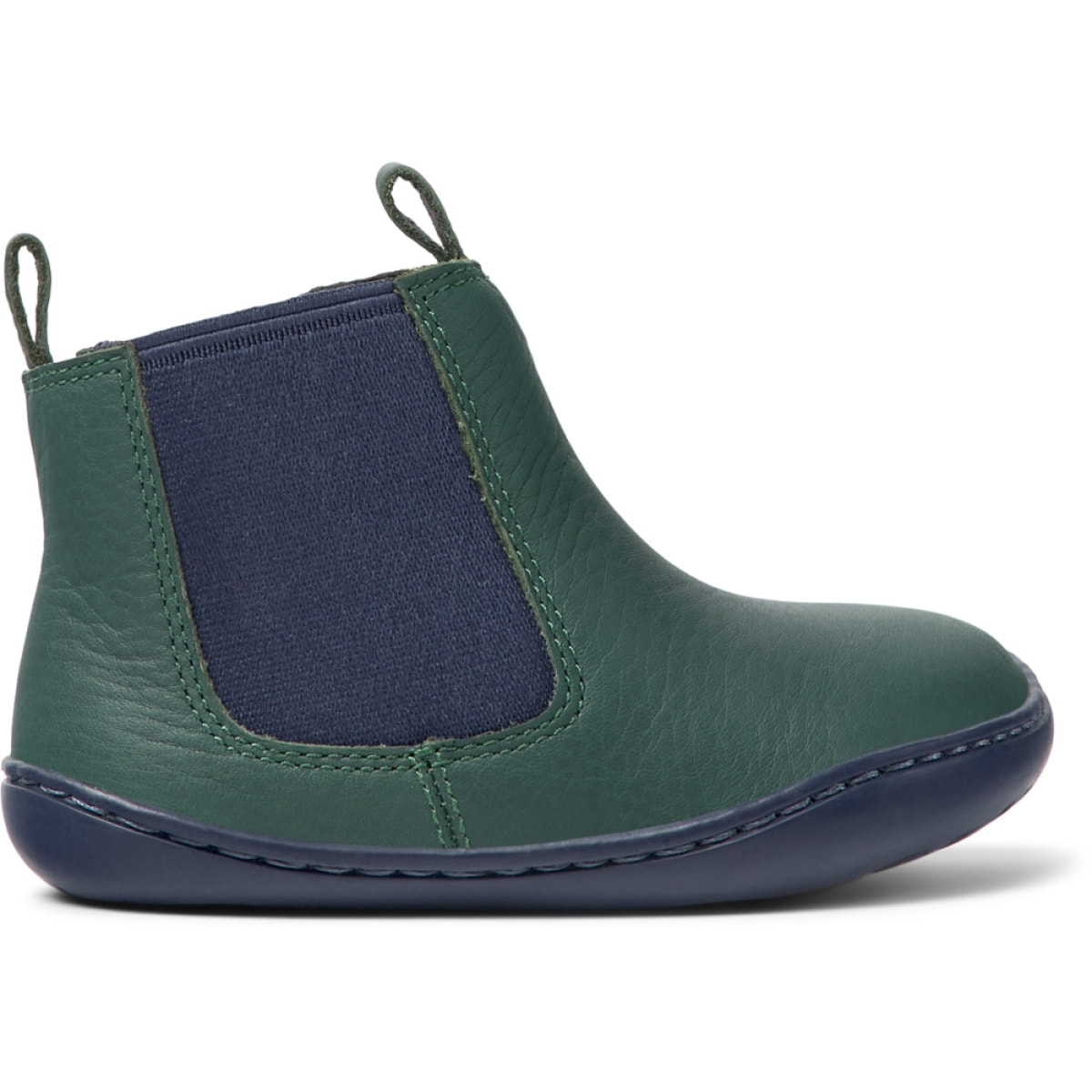 CAMPER Peu Cami - Botines Verde Infantil Unisex