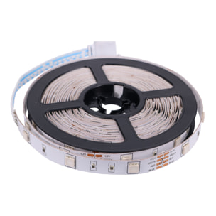 Forlight Tira LED RGB de 5m 12W con control ON-OFF y protección IP20 para uso interior
