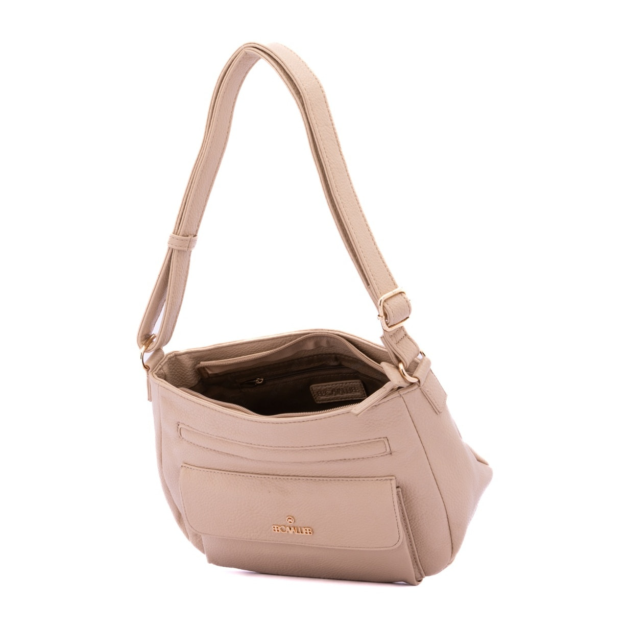 Borsa a spalla da donna - Modello False - Ecopelle - 28.0 x 20.0 x 13.0 cm