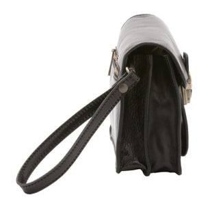 Borsa a mano da uomo in vera pelle - Modello False - 100% pelle - 24.0 x 17.0 x 8.0 cm