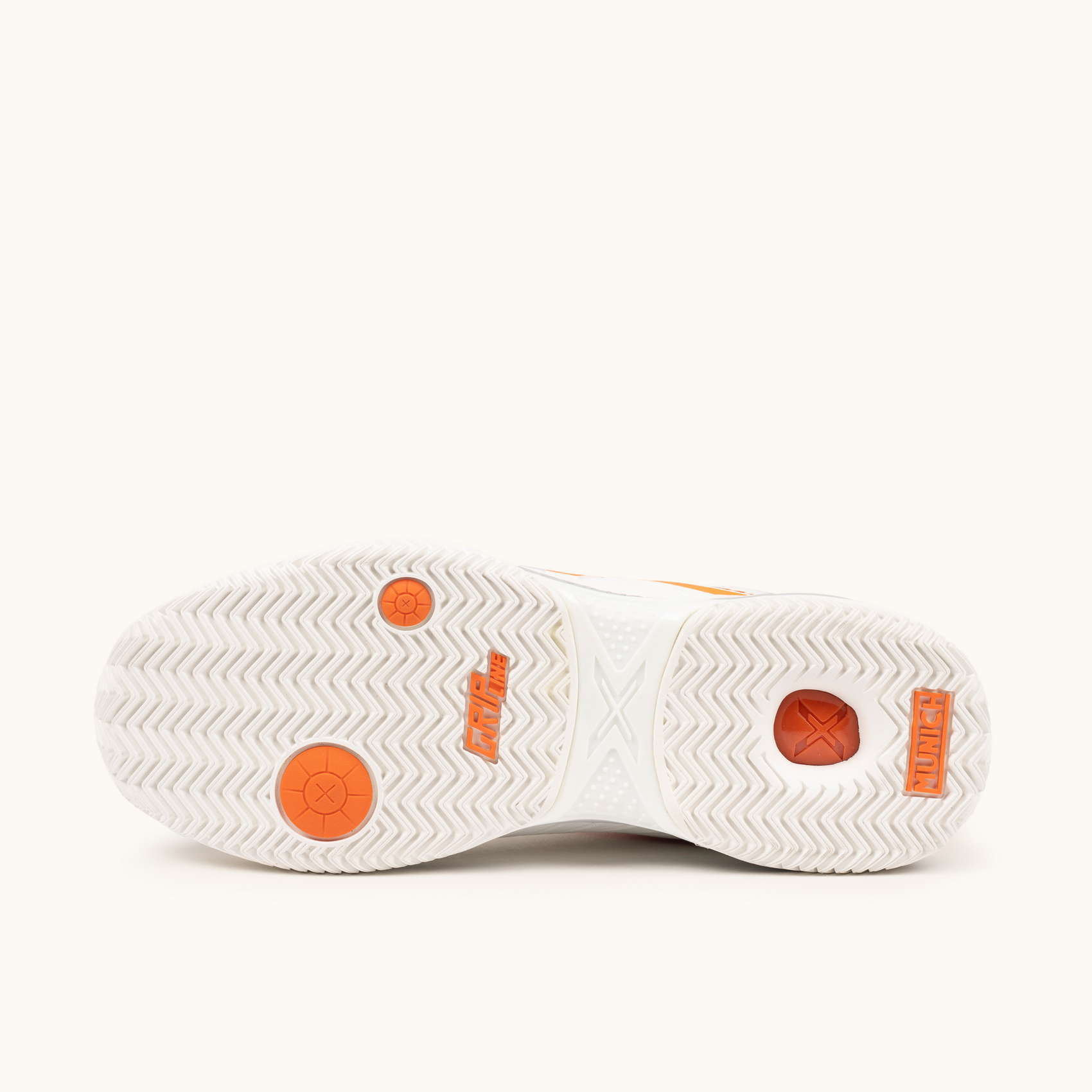 MUNICH PADX PADEL 60 Zapatillas de Pádel Blancas y Naranja