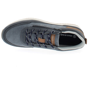 Armata di Mare Scarpe Uomo Sneakers Casual Stringate con Soletta Rimovibile in Memory Foam AMU 1L914 Navy