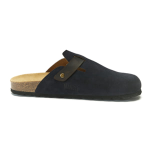 Sabot Mandèl Suede Blu