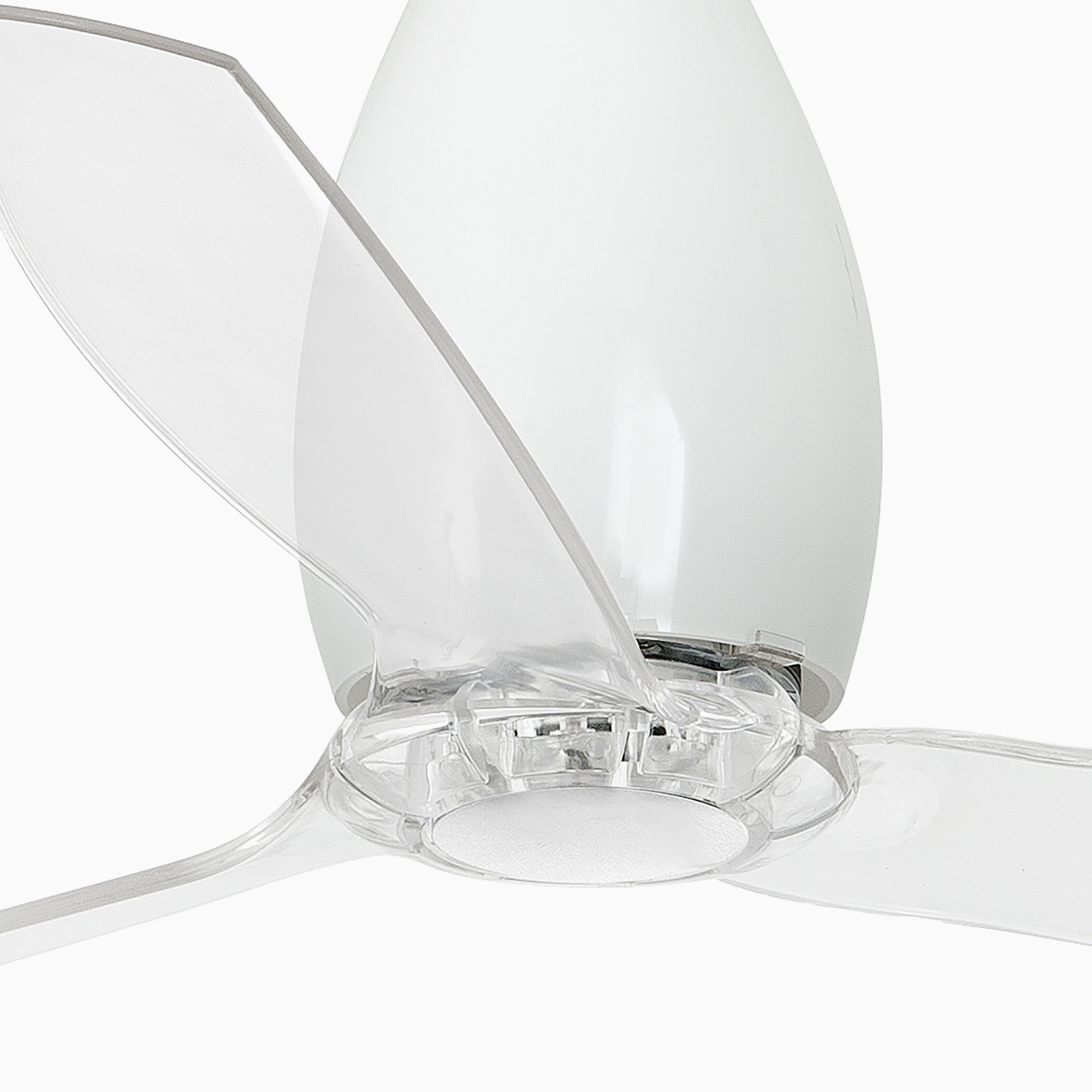 ETERFAN M Ventilateur blanc brillant/transparent DC