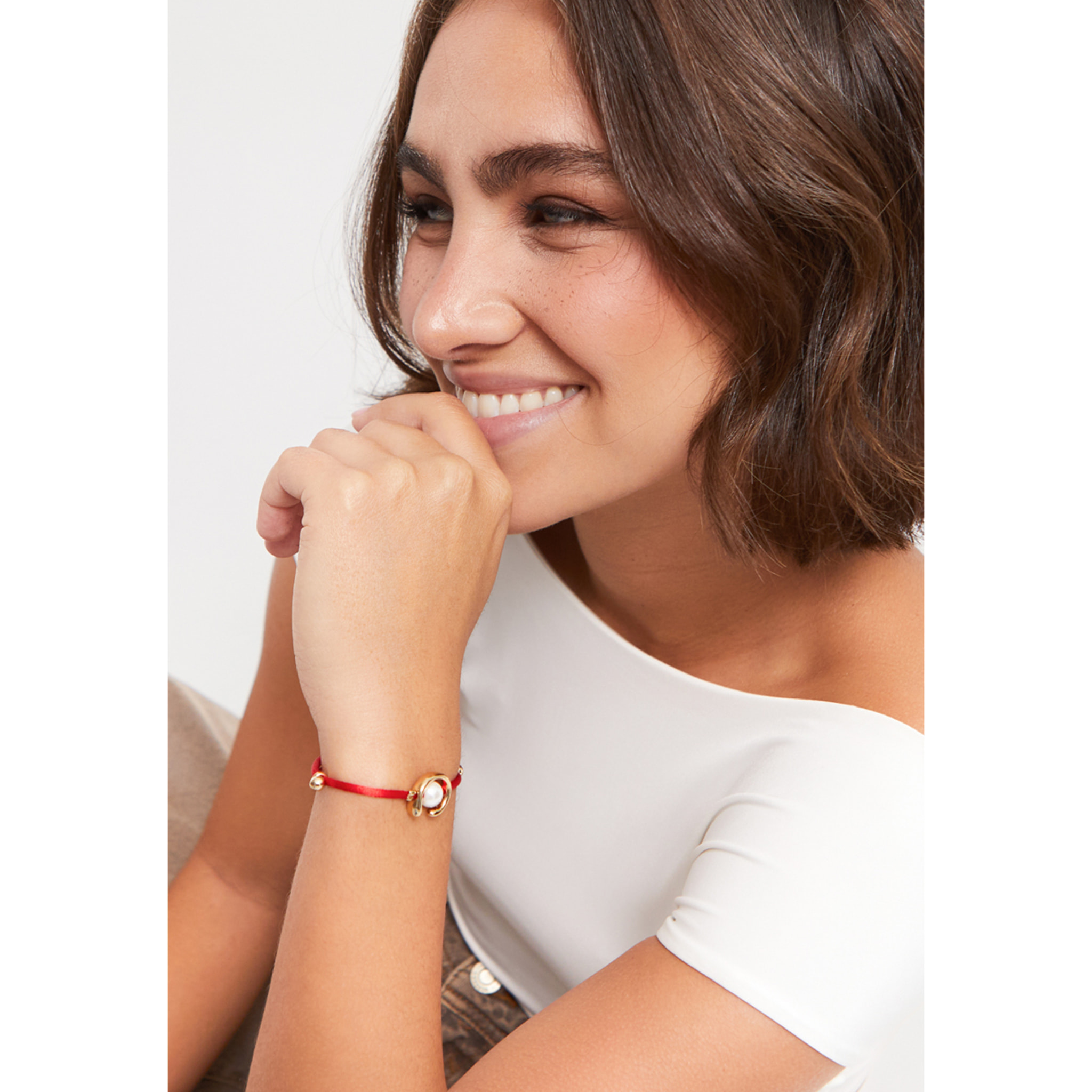 Pulsera SER DIFERENTE ROJO M