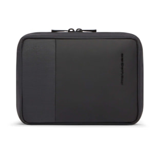 Piquadro Beauty case uomo modulare in tessuto riciclato