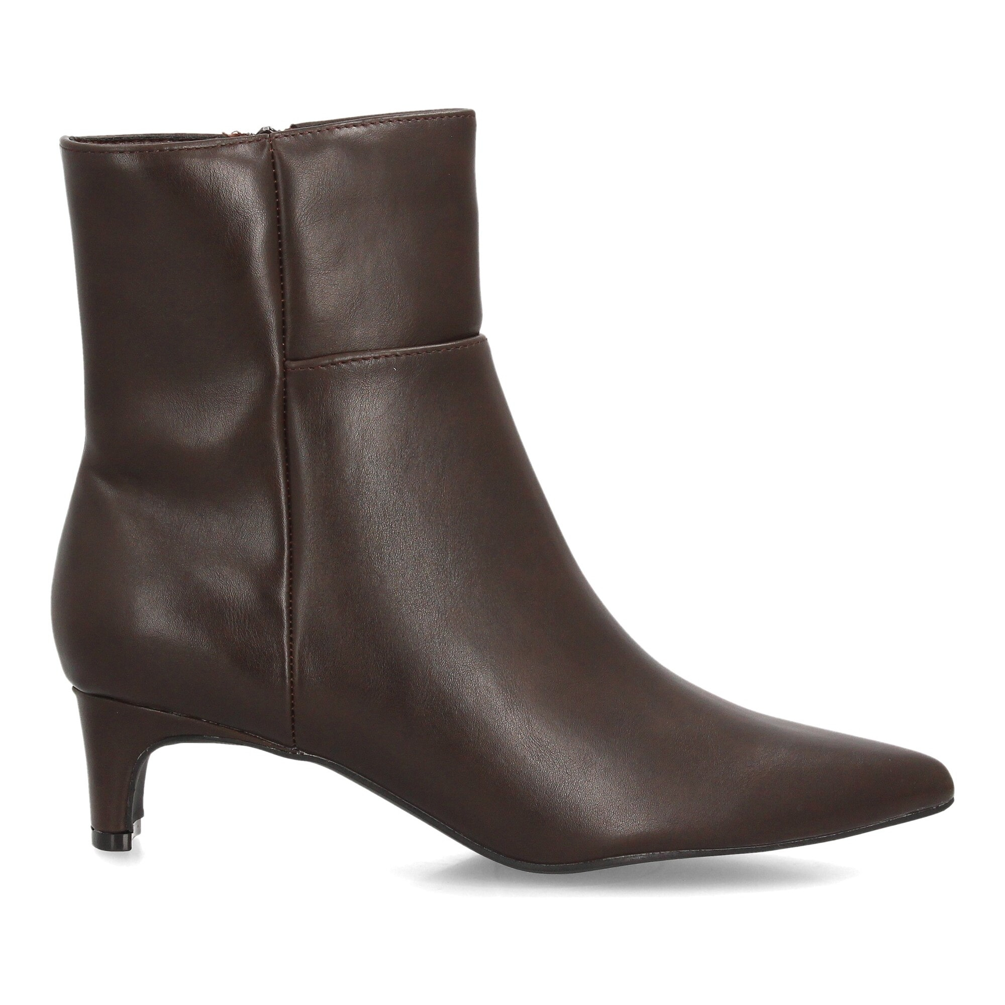 Botines elegantes de tacón bajo femenino