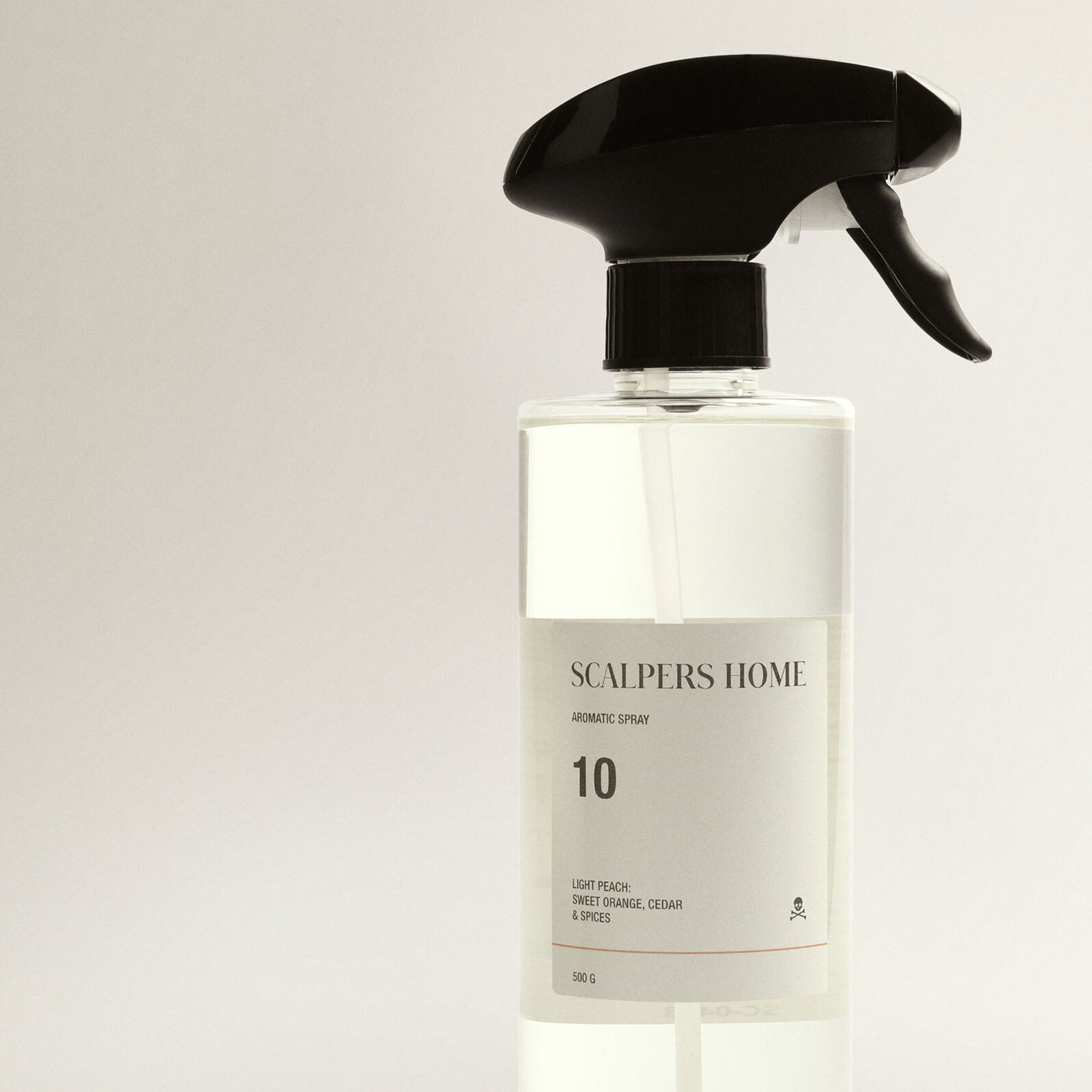 Difusor spray de 500ml aroma light peach scalpers