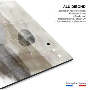 Tableau abstrait et soft line n°3 Tableau alu Dibond