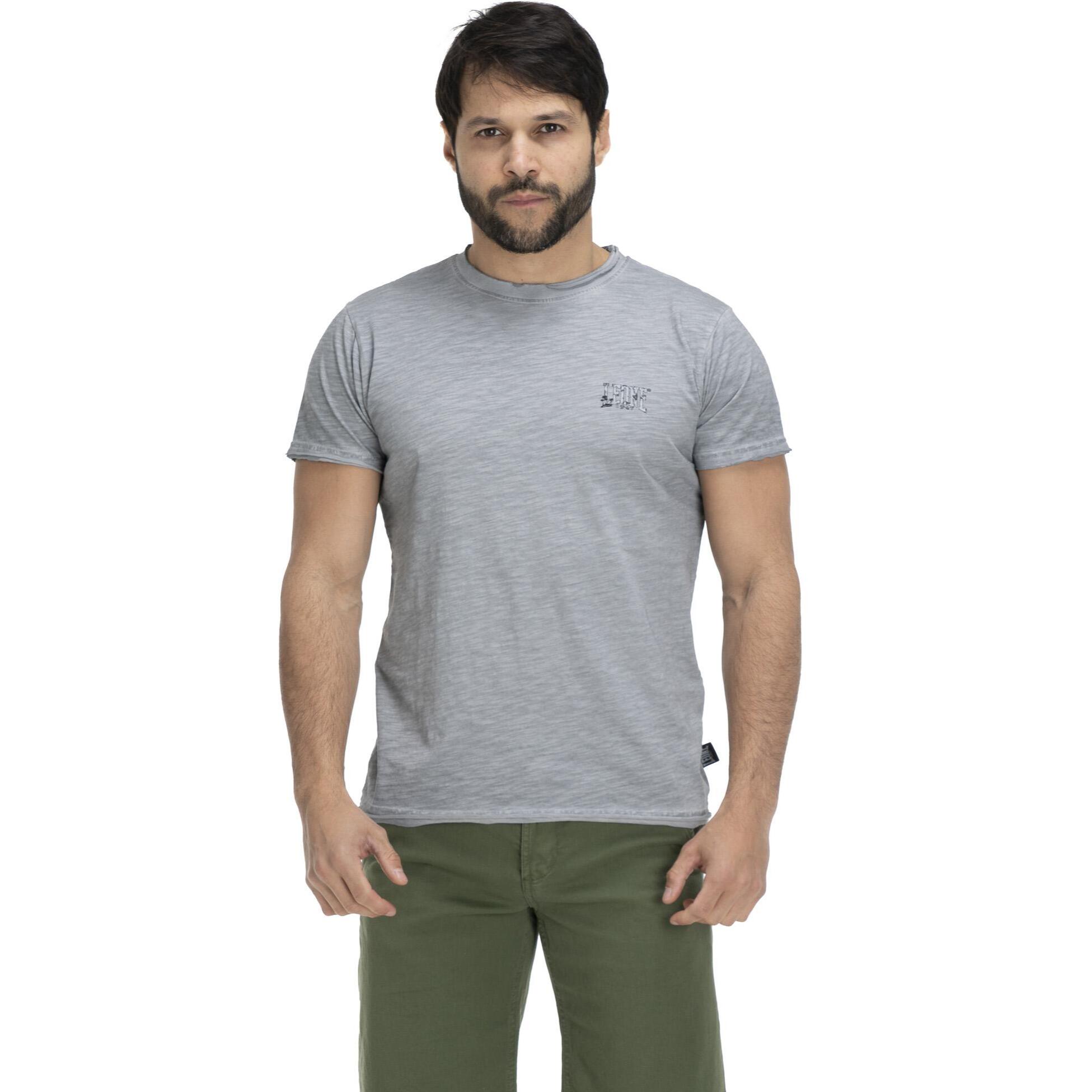 Camiseta hombre efecto lavado playa