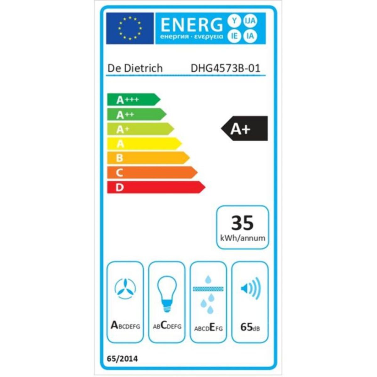 Hotte encastrable DE DIETRICH DHG4573B HobToHood