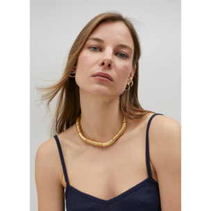 Collana elementi dorati