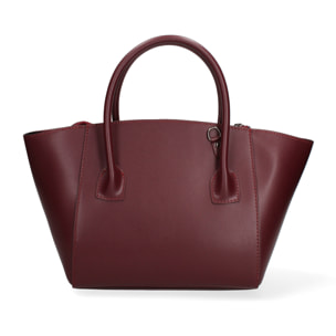 Borsa a mano  da donna In Vera pelle Made in Italy 38x24x14 cm