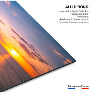 Tableau paysage mer souvenir de biarritz  Tableau alu Dibond