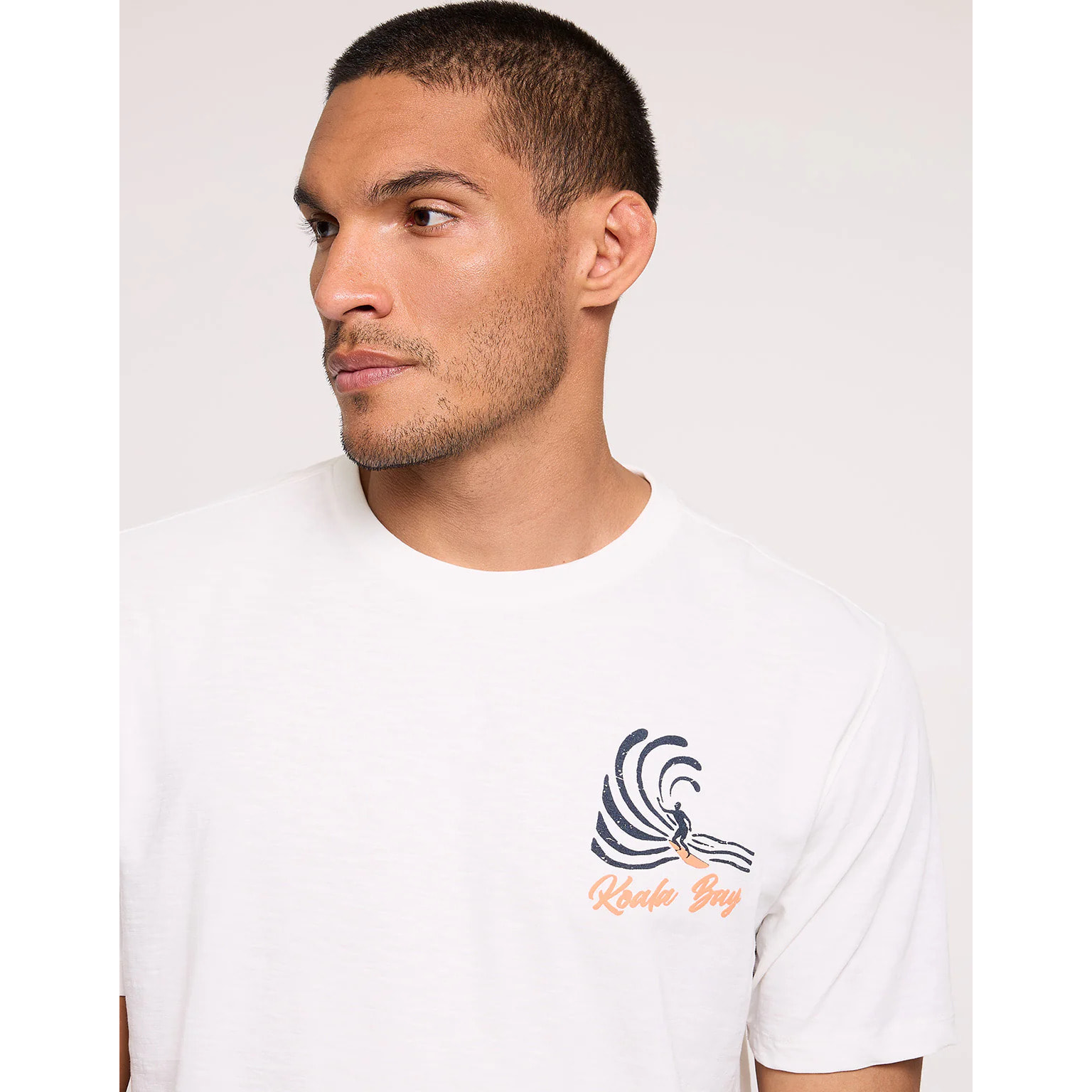 Camiseta Manga Corta Blanco - Bayleed