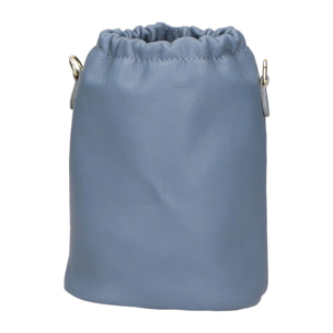 Borsa a sacca da donna - Modello Angela - Vera pelle - 16.0 x 20.0 x 7.0 cm