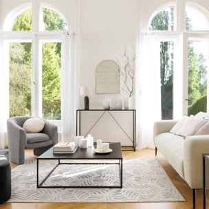 Vase en céramique H22cm blanc