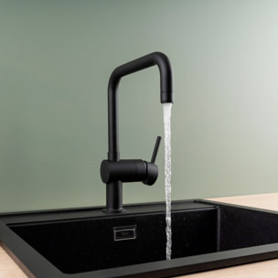 GROHE Mitigeur évier cuisine Minta bec U Phantom Black