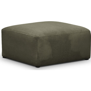 Pouf modulable en velours côtelé - MODULO