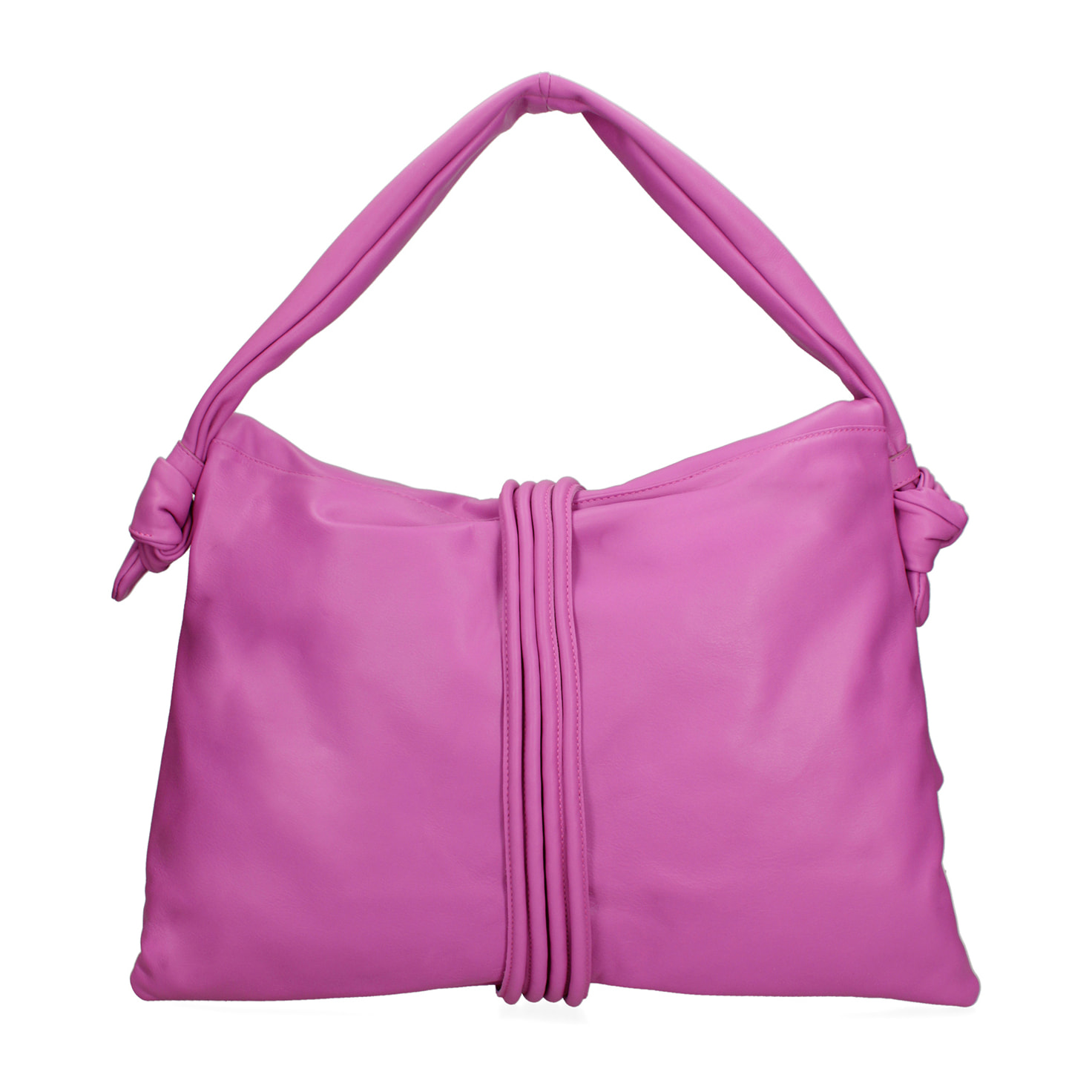 Borsa a spalla da donna In Vera pelle Made in Italy 46x32x2 cm