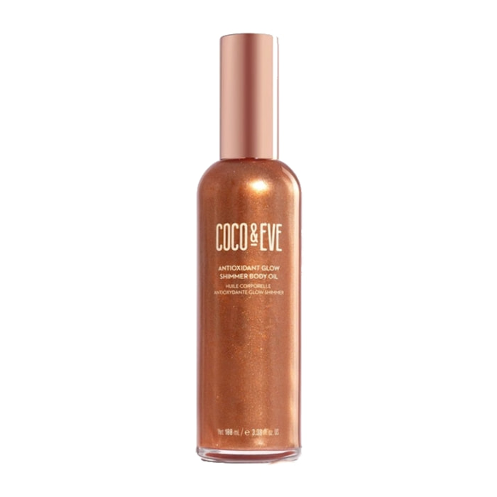 COCO & EVE Sunny Honey Antioxidant Glow Shimmer Body Oil 100ml