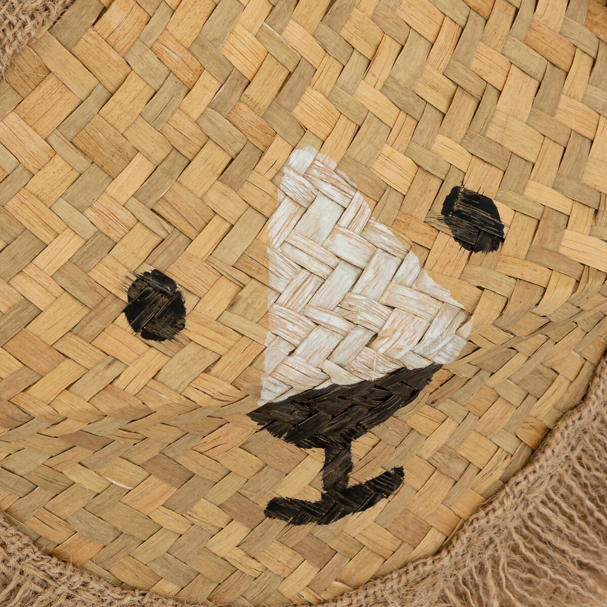 Cesta infantil "Lion" de caña