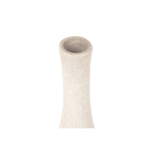 Florero Ceramica Beige 15x15x40 Cm