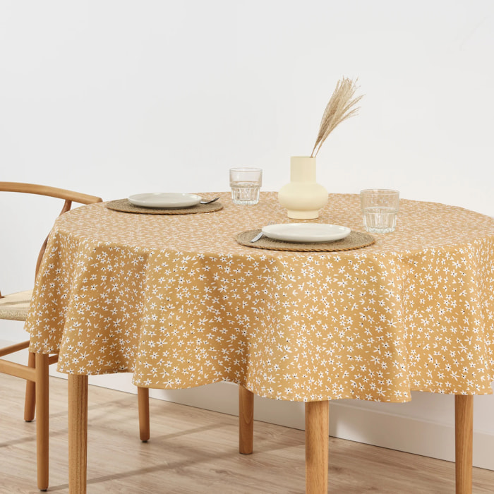 Nappe ronde en résine anti-taches 0120-32