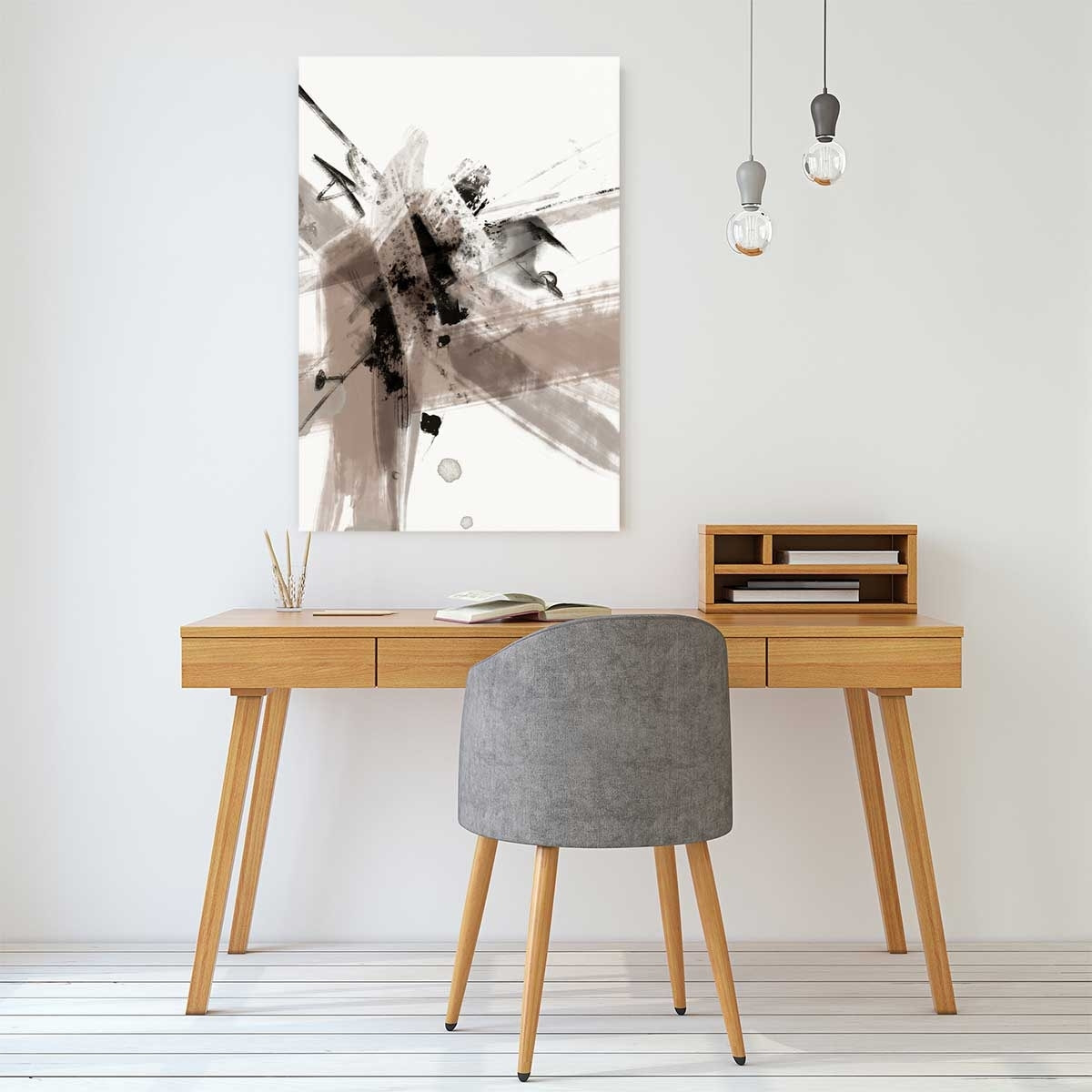 Tableau contemporain Etoile sauvage Tableau alu Dibond