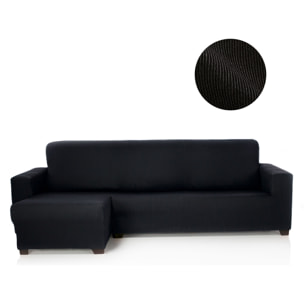 Funda ELÁSTICA para Chaise Longue izquierdo (visto de frente) brazo largo modelo MARCELA