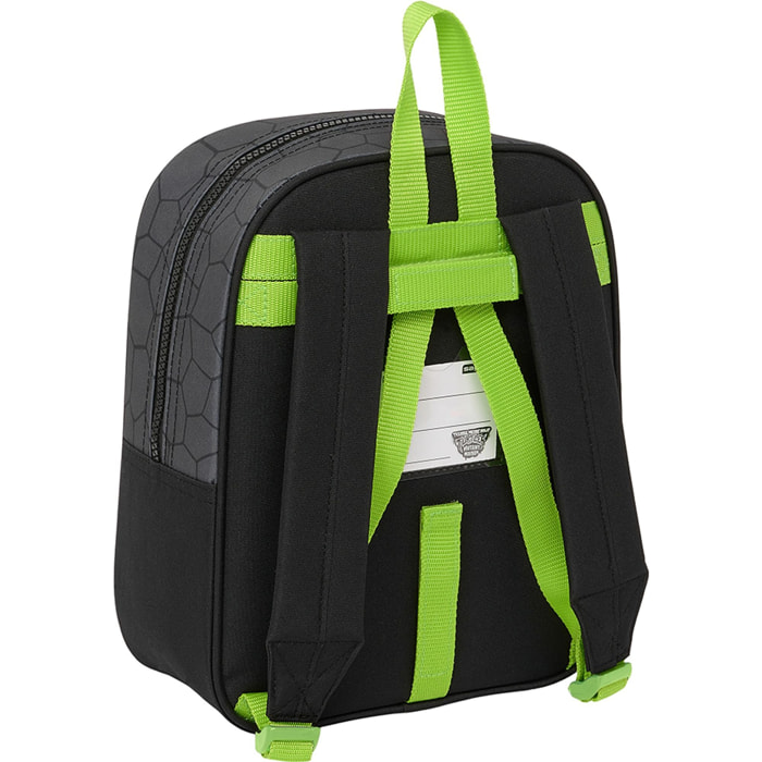 Mochila guarderia adapt.carro tortugas ninja