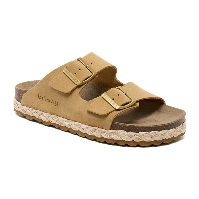 SANDALIA PLATAFORMA BILLOWY MARRON