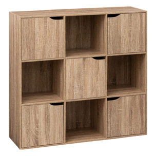 Etagère "Mix 'N Modul" 9 cases naturel