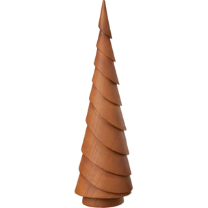 J-Line décoration Arbre Pin - imitation bois - brun clair