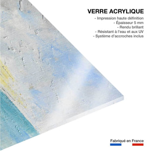 Tableau bateau aquarelle bretonne  Tableau plexiglas