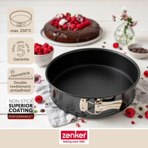 Moule à manqué à charnière 24 cm Zenker PerfectBack+