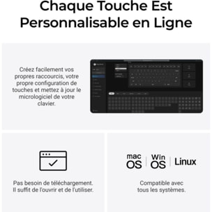 Clavier gamer sans fil KEYCHRON B1 Pro Ultra-Slim Wireless