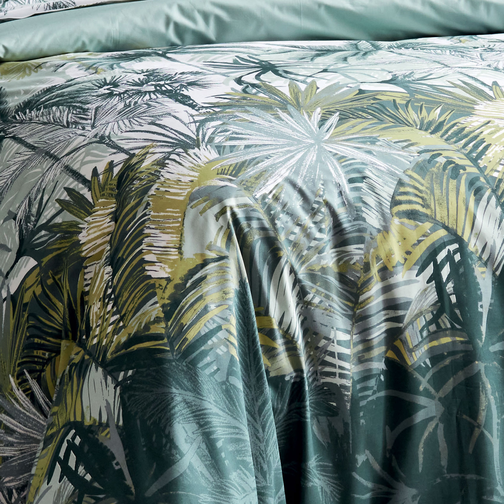 Housse de couette style colonial - Vert