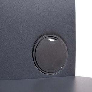 Module 2 portes pour cuisine d'été Oxyana gris graphite