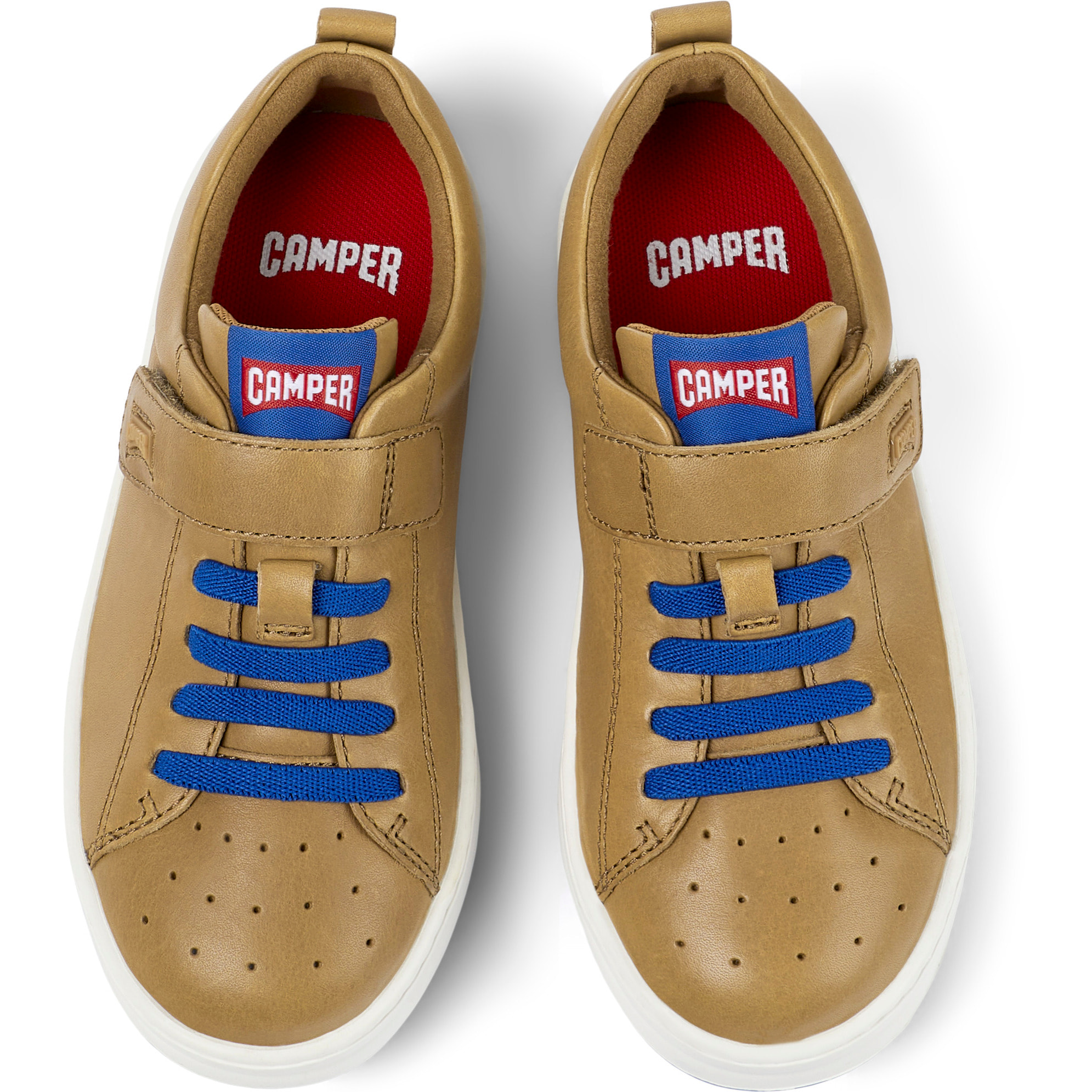 Sneakers - CAMPER Runner Four - Marrone - Pelle liscia