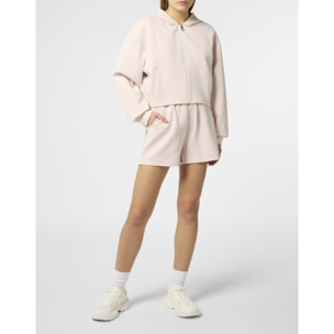 PLEIN SPORT Zip Hoodie Icon Scratch