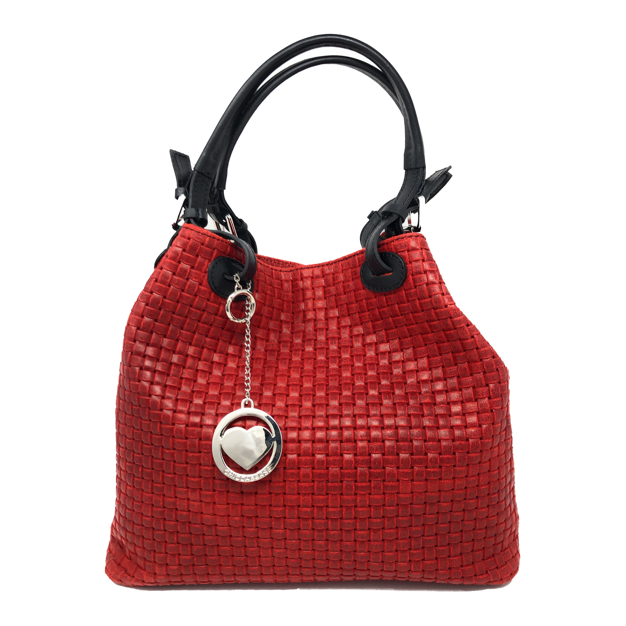 Chicca Borse Borsa a Mano Rosso